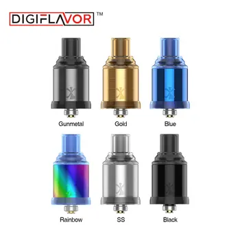 Newest Digiflavor ETNA MTL RDA 22mm Diameter Atomizer Single Coil with Standard 510 Pin & BF Squonk Pin & 3 Changeable Modules
Newest Digiflavor ETNA MTL RDA 22mm Diameter Atomizer Single Coil with Standard 510 Pin & BF Squonk Pin & 3 Changeable Modules