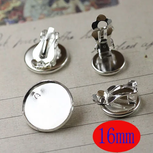 Free shipping!!! 200pcs 16mm Silver plated Flat Pad Clip On Earring Findings/Round Cabochon Settings Earring Clips
Free shipping!!! 200pcs 16mm Silver plated Flat Pad Clip On Earring Findings/Round Cabochon Settings Earring Clips