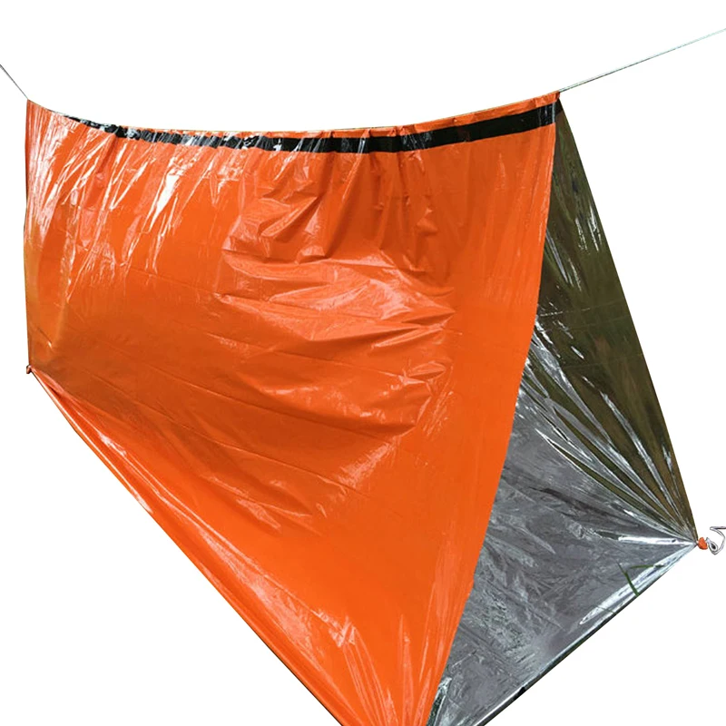 Outdoor Ultra Light Emergency First Aid Sleeping Bag PE Aluminum Film Tent For Outdoor Camping and Hiking Sun Protection
Outdoor Ultra Light Emergency First Aid Sleeping Bag PE Aluminum Film Tent For Outdoor Camping and Hiking Sun Protection