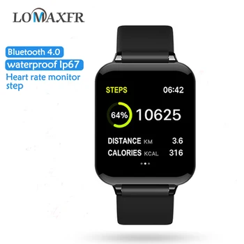 SmartWatch bluetooth Bracelet waterproof watch sport wristband Men Watches heart rate Monitor Smart Band Fitness Tracker Watches
SmartWatch bluetooth Bracelet waterproof watch sport wristband Men Watches heart rate Monitor Smart Band Fitness Tracker Watches