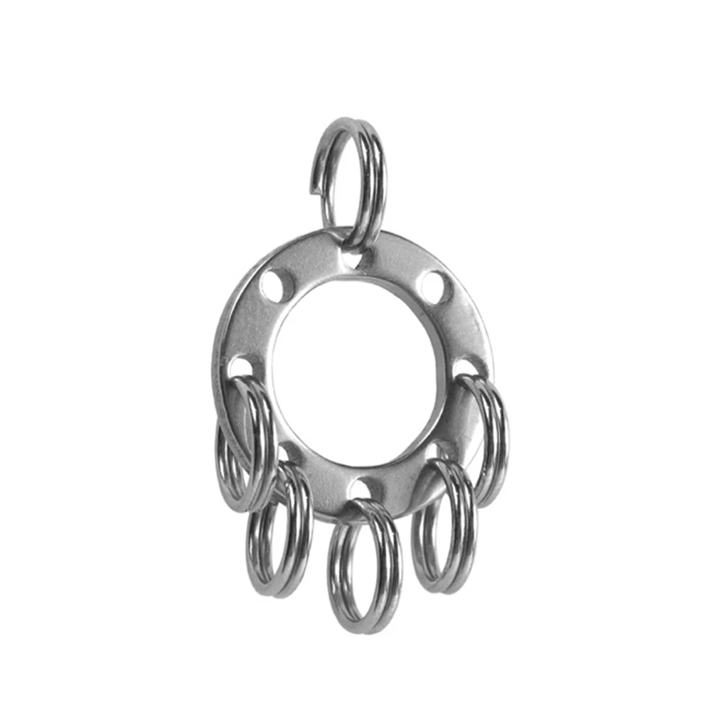 5 Type Stainless Steel Multi-purpose Camping Keychain Outdoor Key Chain Circular Climbing Keychain Money Clip Tools Travel Kits
5 Type Stainless Steel Multi-purpose Camping Keychain Outdoor Key Chain Circular Climbing Keychain Money Clip Tools Travel Kits