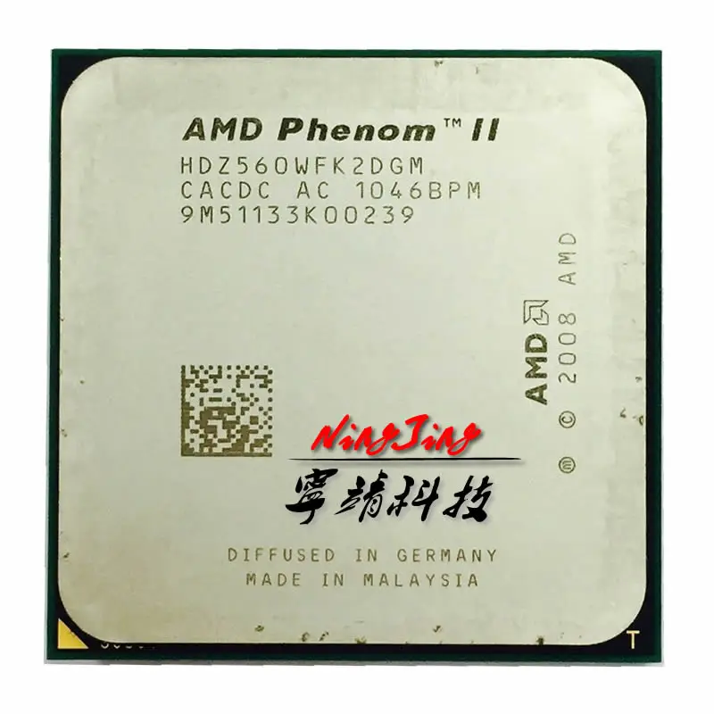 Двухъядерный процессор AMD Phenom II X2 560 3 ГГц HDZ560WFK2DGM разъем AM3|socket am3|phenom ii x2 560phenom |