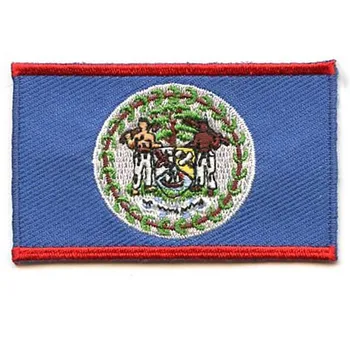 2.5" Belize Cloth Patches/Embroidery Patch with flat broder and iron on backing free shipping by Post
2.5" Belize Cloth Patches/Embroidery Patch with flat broder and iron on backing free shipping by Post