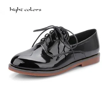 Black/Wine Red /Beige/Round Toe Lace Up Faux Leather Narrow Women Oxfords Moccasins Flat Shoes Sapatos Femininos Sapatilhas
Black/Wine Red /Beige/Round Toe Lace Up Faux Leather Narrow Women Oxfords Moccasins Flat Shoes Sapatos Femininos Sapatilhas