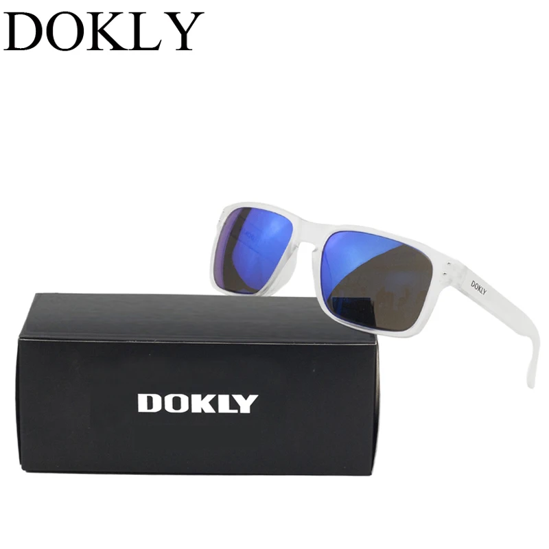 Dokly Fashion Sunglasses Men Sunglasses Men blue lens Clear Frame Eyewear Male Square brand Sun Glasses UV400
Dokly Fashion Sunglasses Men Sunglasses Men blue lens Clear Frame Eyewear Male Square brand Sun Glasses UV400