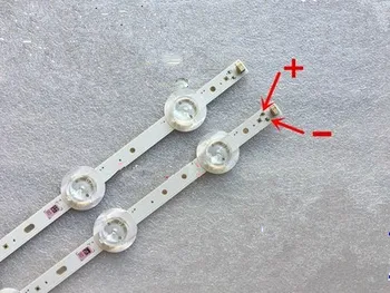 LED Backlight Lamp strip 7leds For Samsung 55 inch TV 2015SLS55 FCOM 3D 10LED MCPCB REV 0.1
LED Backlight Lamp strip 7leds For Samsung 55 inch TV 2015SLS55 FCOM 3D 10LED MCPCB REV 0.1