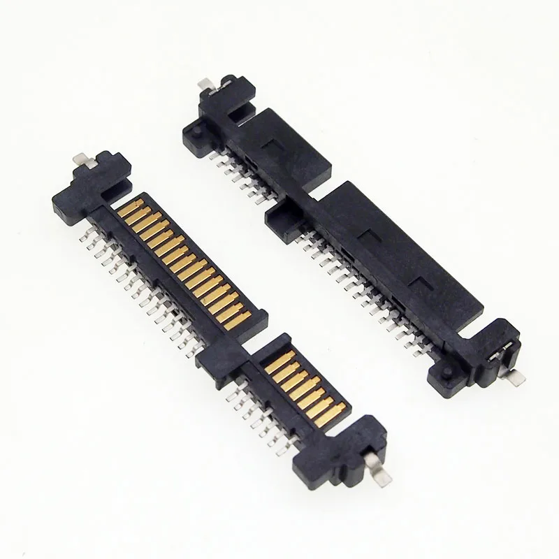 10pcs SATA socket Male Plug Sinking Plating Hard disk interface socket SATA15+7 22p
10pcs SATA socket Male Plug Sinking Plating Hard disk interface socket SATA15+7 22p