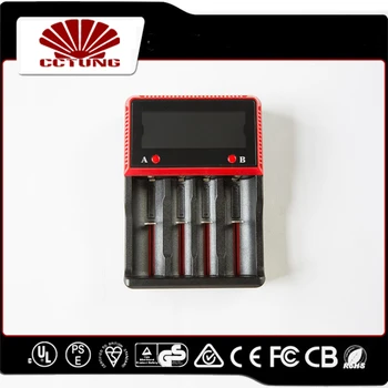 4 Bay Intelligent Smart Battery Charger with Time Voltage Currency Live Display in LCD Screen for Li-ion IMR LiFePO4 NiMH(Ni-CD)
4 Bay Intelligent Smart Battery Charger with Time Voltage Currency Live Display in LCD Screen for Li-ion IMR LiFePO4 NiMH(Ni-CD)