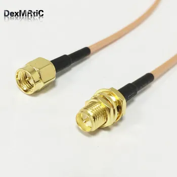 1PC New RG316 cable RP- SMA Female Jack To SMA Male plug Connector Antenna pigtail 15cm/30cm/50cm/100cm
1PC New RG316 cable RP- SMA Female Jack To SMA Male plug Connector Antenna pigtail 15cm/30cm/50cm/100cm