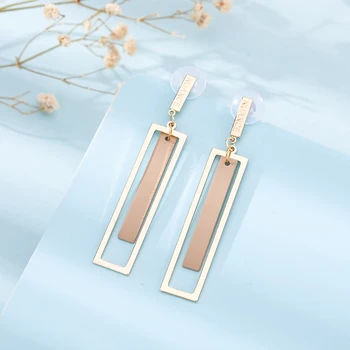 EUEAVAN 5 Pairs Graceful Long Rectangle Drop Dangle Earring Super Model Style Jewelry Gift For Women Girl Lover
EUEAVAN 5 Pairs Graceful Long Rectangle Drop Dangle Earring Super Model Style Jewelry Gift For Women Girl Lover