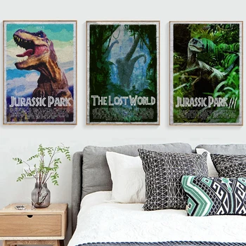Jurassic Park Posters and Prints Jurassic World Wall Art Canvas Painting Dinosaur PictureLost World Movie Poster Home Wall Decor
Jurassic Park Posters and Prints Jurassic World Wall Art Canvas Painting Dinosaur PictureLost World Movie Poster Home Wall Decor