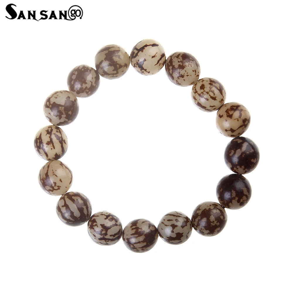 Natural Bodhi seed Good Luck Bracelet Fashion Beads Stretch Charm Bracelets Woman&Man Jewelry
Natural Bodhi seed Good Luck Bracelet Fashion Beads Stretch Charm Bracelets Woman&Man Jewelry