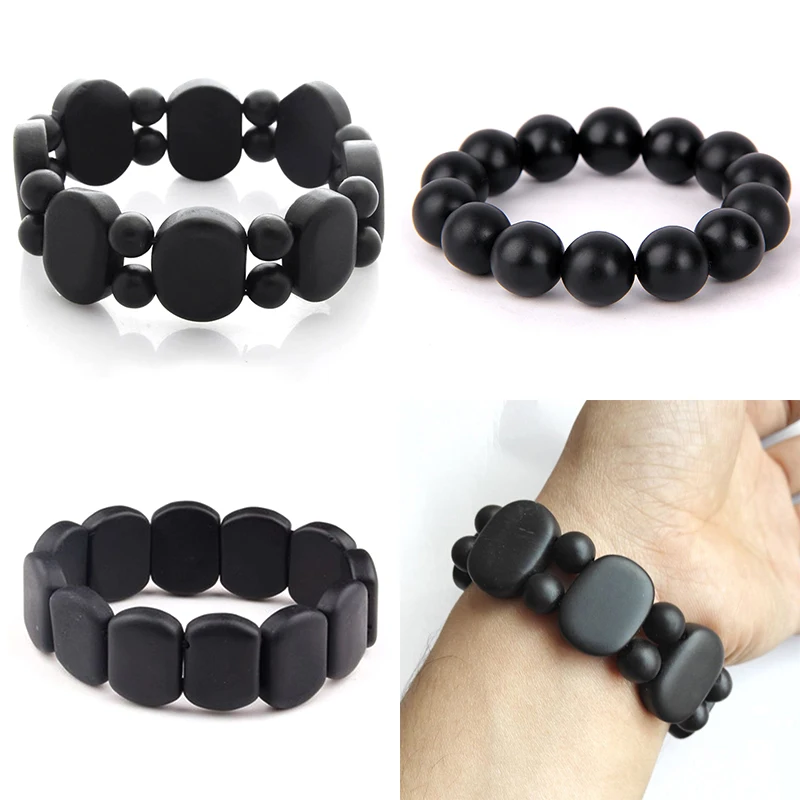 New Arrival 3 Models 1PC Unique Adjustable Elasticity Exquisite Natural Black Bian Stone Bracelets Allergy Free Bracelet Gifts
New Arrival 3 Models 1PC Unique Adjustable Elasticity Exquisite Natural Black Bian Stone Bracelets Allergy Free Bracelet Gifts