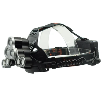 Adjustable 7 Leds Headlamp 3*XML T6+4* Q5 LED Headlight 8000 Lumens USB Rechargeable Frontal Flashlight 18650 Head Torch
Adjustable 7 Leds Headlamp 3*XML T6+4* Q5 LED Headlight 8000 Lumens USB Rechargeable Frontal Flashlight 18650 Head Torch