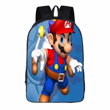 2018 NEW Cartoon Children School Bags Funny Mario Printed Kids Bags Student School Book Bags Backpack Boys Schoolbag
2018 NEW Cartoon Children School Bags Funny Mario Printed Kids Bags Student School Book Bags Backpack Boys Schoolbag