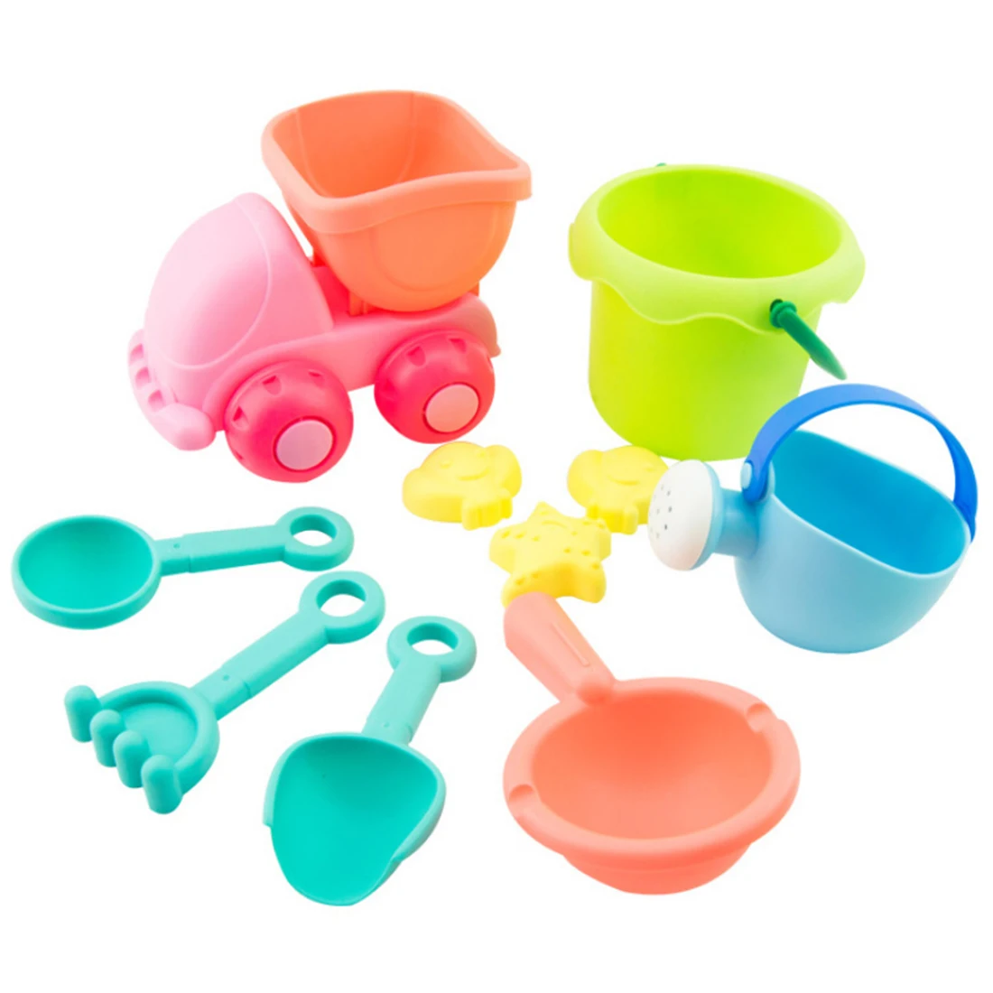 10/13Pcs Outdoor Summer Beach Sand Toy Set Bucket Shovels Watering Can Children Safety Soft Plastic Toys - Color Random
10/13Pcs Outdoor Summer Beach Sand Toy Set Bucket Shovels Watering Can Children Safety Soft Plastic Toys - Color Random
