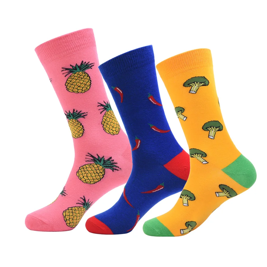 Unisex Cotton Socks Funny Patterned Fruit Vegetables Casual Crew Socks for Women Men 1 Pack Size EU37-42
Unisex Cotton Socks Funny Patterned Fruit Vegetables Casual Crew Socks for Women Men 1 Pack Size EU37-42