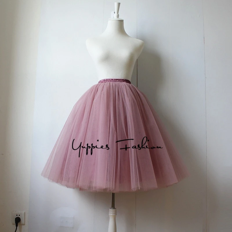 Image On Sale! 5 Layers Maxi Long Tulle Skirt Summer Style 2015 Midi Skirts Pleated Womens Adult tutu Faldas Saias Femininas Plus Size