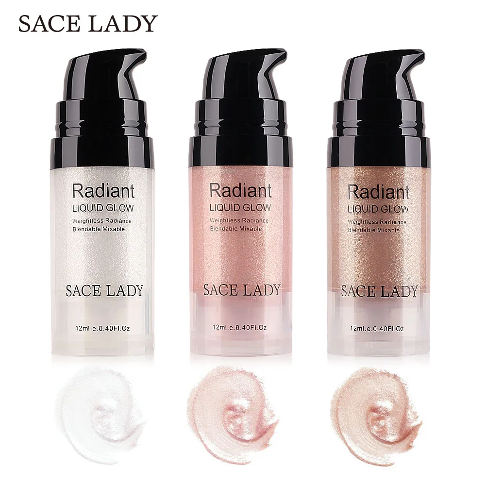 SACE LADY 3D Facial Brightening Liquid 6/12ml Face Highlighter Cream Liquid Illuminator Facial Brightening Shimmer Glow Liquid
SACE LADY 3D Facial Brightening Liquid 6/12ml Face Highlighter Cream Liquid Illuminator Facial Brightening Shimmer Glow Liquid