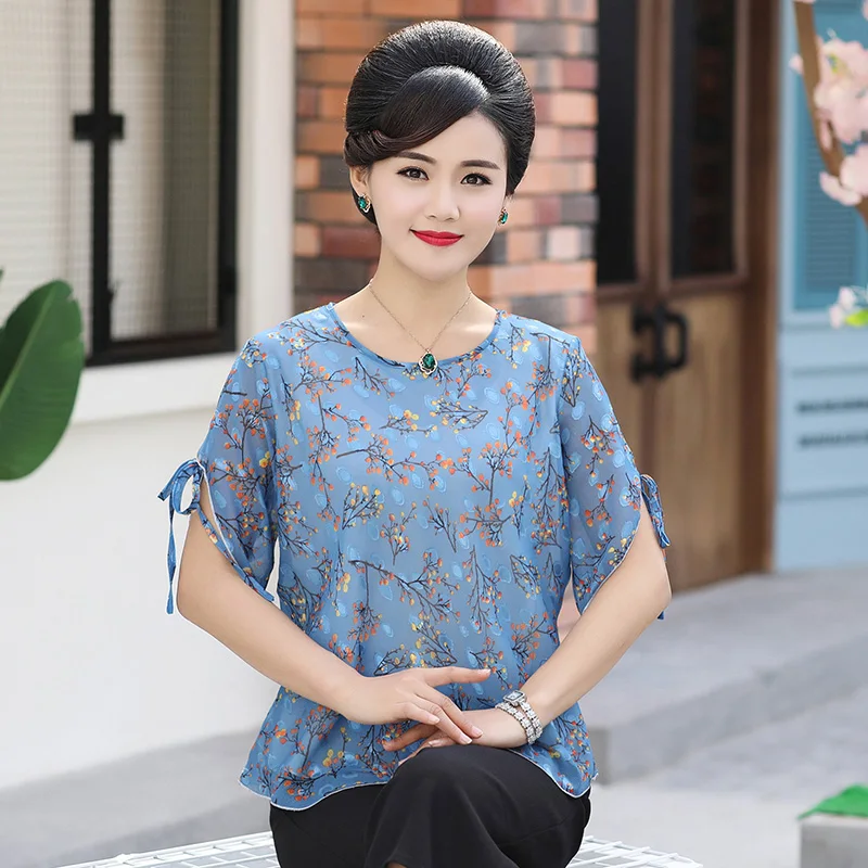 New arrival 2018 women's summer floral silk clothes elegant ladies fashion printing soft silk blouses tops short sleeve
New arrival 2018 women's summer floral silk clothes elegant ladies fashion printing soft silk blouses tops short sleeve