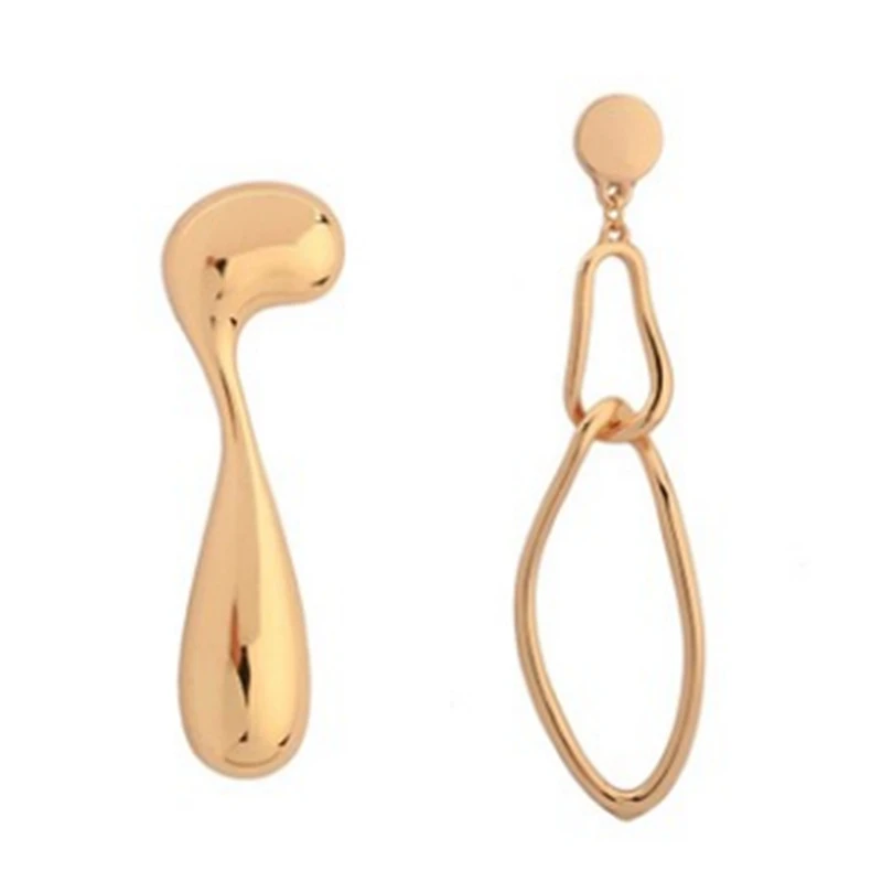 2018 new fashion simple earring geometric asymmetry asymmetrical Earrings accessories girls creative ear studs
2018 new fashion simple earring geometric asymmetry asymmetrical Earrings accessories girls creative ear studs