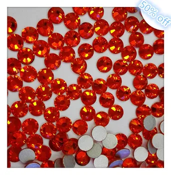 

TOP A shiny non hotfix stones of flat back nails crystal ss12 3mm lt siam color with 1440 pcs per pack free shipping provided