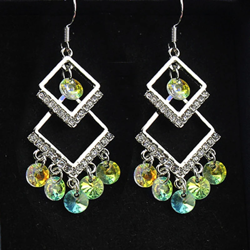 WIN-B Women Fashion shining crystal female Geometric muticolor earrings New drop dangle tassel earring Anniversary gift
WIN-B Women Fashion shining crystal female Geometric muticolor earrings New drop dangle tassel earring Anniversary gift