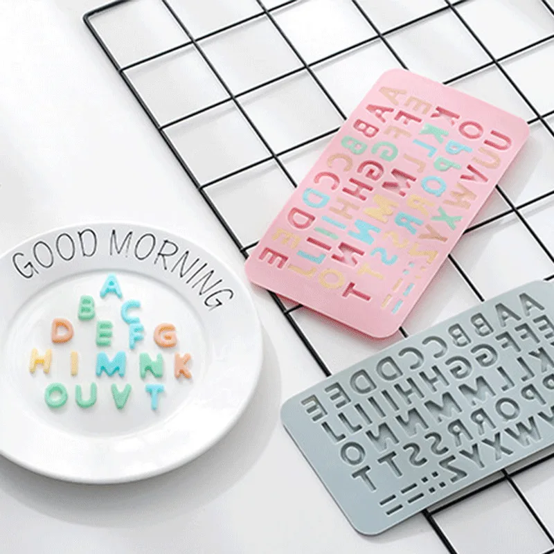 Letter Silicone Mold For Baking DIY Fondant Molds Cake Decorating Tools Sugarcraft Pastry Chocolate Mold Baking Accessories
Letter Silicone Mold For Baking DIY Fondant Molds Cake Decorating Tools Sugarcraft Pastry Chocolate Mold Baking Accessories