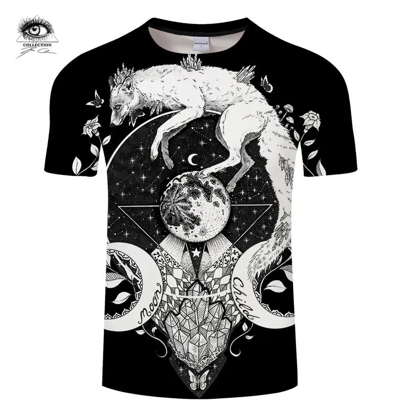Wolf Moon child black by Pixie Cold Artist 3D Print t shirt Men Women tshirt Summer Anime Short Sleeve O-neck Top&Tee Dropship
Wolf Moon child black by Pixie Cold Artist 3D Print t shirt Men Women tshirt Summer Anime Short Sleeve O-neck Top&Tee Dropship