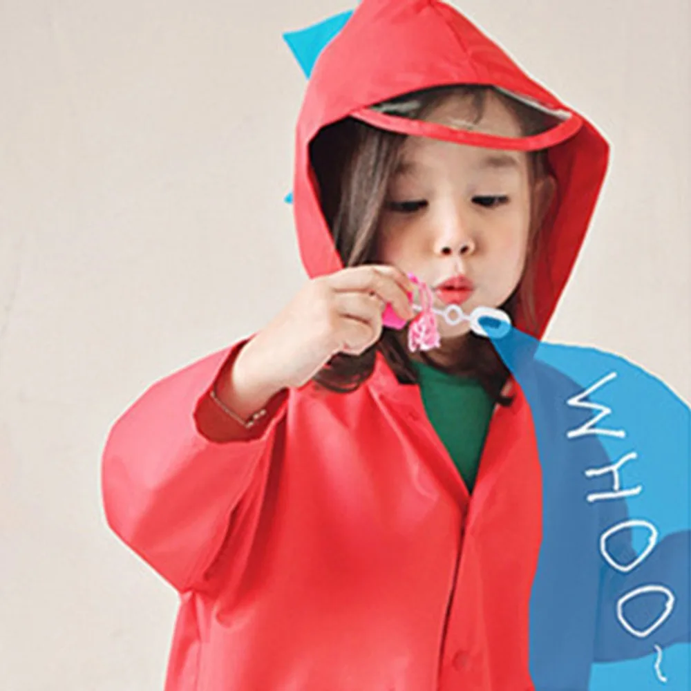 Cartoon Dinosaur Design Kids Raincoat Wind Proof Waterproof Hooded Raincoat Universal for Boys Girls Rain Suit
Cartoon Dinosaur Design Kids Raincoat Wind Proof Waterproof Hooded Raincoat Universal for Boys Girls Rain Suit