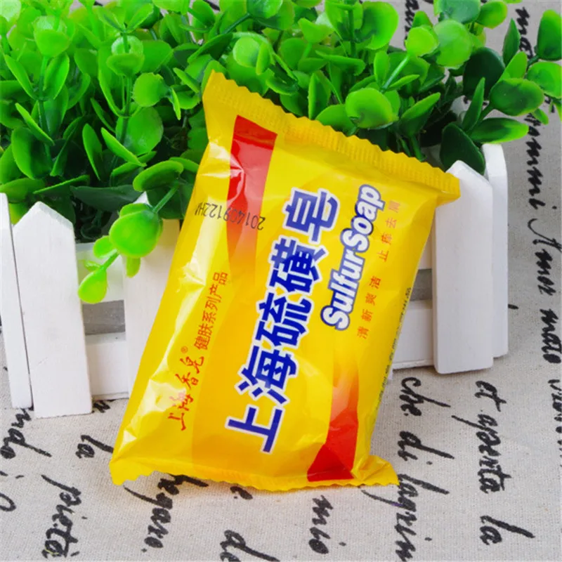 5 pcs 85g Shanghai Sulfur Soap 4 Skin Acne Psoriasis Conditions Seborrhea Eczema Anti Fungus Perfume Butter Bubble Bath
5 pcs 85g Shanghai Sulfur Soap 4 Skin Acne Psoriasis Conditions Seborrhea Eczema Anti Fungus Perfume Butter Bubble Bath