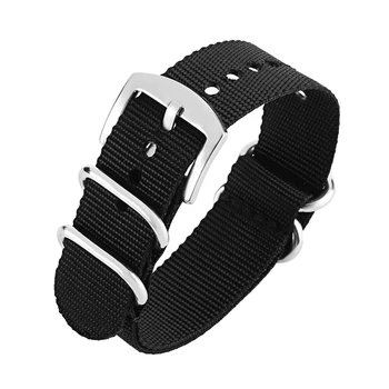 20mm/22mm/24mm High Quality Black Color Nylon Watch Bands Leather Wristwatch Straps Band Men 's Watches Replacement Accessories
20mm/22mm/24mm High Quality Black Color Nylon Watch Bands Leather Wristwatch Straps Band Men 's Watches Replacement Accessories