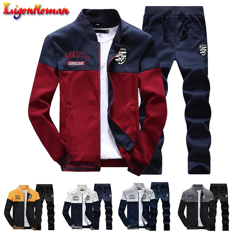 Men Slim Tracksuit 2019 New Arrival Sporting Suit Men Spring And Autumn Casual Sweatshirt+Sweatpants Two Pieces Tracksuit KV586
Men Slim Tracksuit 2019 New Arrival Sporting Suit Men Spring And Autumn Casual Sweatshirt+Sweatpants Two Pieces Tracksuit KV586