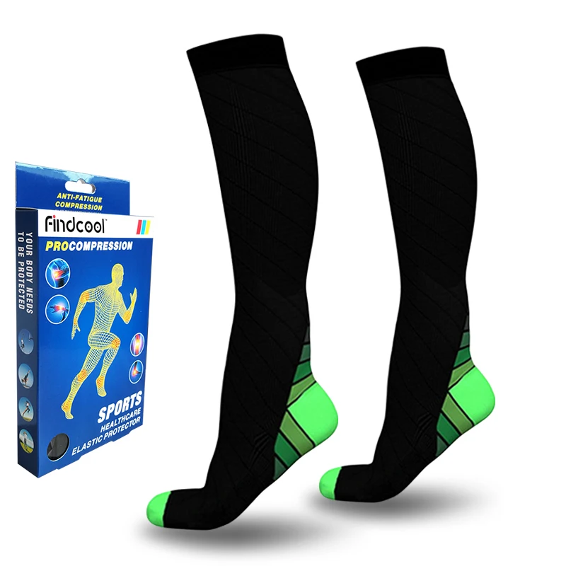 Findcool Medical Compression Sport Socks for Cycling Running Yoga Graguated Compression Socks Breathable Quick Dry for Men Women
Findcool Medical Compression Sport Socks for Cycling Running Yoga Graguated Compression Socks Breathable Quick Dry for Men Women