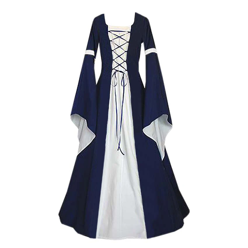 European Retro Dresses Medieval Renaissance Clothing Halloween Party Cosplay Adult Women Medieval Long Dresses Party Dresses
European Retro Dresses Medieval Renaissance Clothing Halloween Party Cosplay Adult Women Medieval Long Dresses Party Dresses