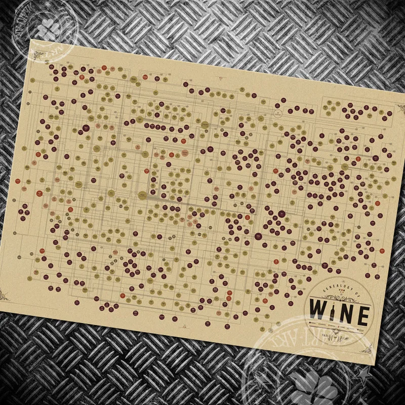 Vintage WINE WORLD MAP Poster retro Kraft Paper Classic Wall Sticker Home decor antique applique 42X30cm BBQP098
Vintage WINE WORLD MAP Poster retro Kraft Paper Classic Wall Sticker Home decor antique applique 42X30cm BBQP098