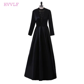 Black 2019 Formal Celebrity Dresses A-line High Collar Long Sleves Pearls Lace See Through Long Famous Red Carpet Dresses
Black 2019 Formal Celebrity Dresses A-line High Collar Long Sleves Pearls Lace See Through Long Famous Red Carpet Dresses