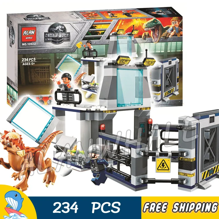 234pcs Jurassic World Stygimoloch Breakout Observation Deck Lab Figure Building Blocks Dinosaur Toys Compatible With LegoING
234pcs Jurassic World Stygimoloch Breakout Observation Deck Lab Figure Building Blocks Dinosaur Toys Compatible With LegoING