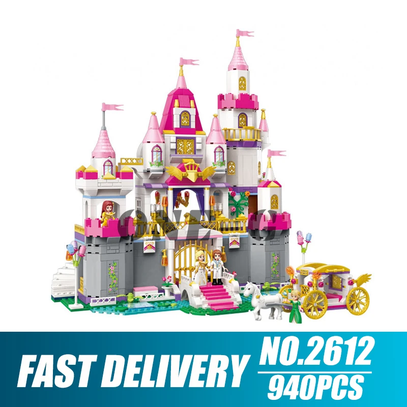 Building blocks 2612 940pcs Compatible with Friends Bricks Princess Leah Angel Castle figures Educational toys for children
Building blocks 2612 940pcs Compatible with Friends Bricks Princess Leah Angel Castle figures Educational toys for children