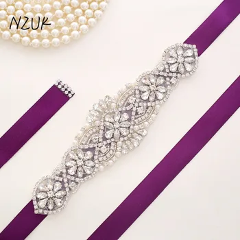 Pearls Bridal Belt Silver Rhinestones Wedding Dress Belt Crystal Bridal Sash For Wedding Decoration De Mariage Y158S
Pearls Bridal Belt Silver Rhinestones Wedding Dress Belt Crystal Bridal Sash For Wedding Decoration De Mariage Y158S