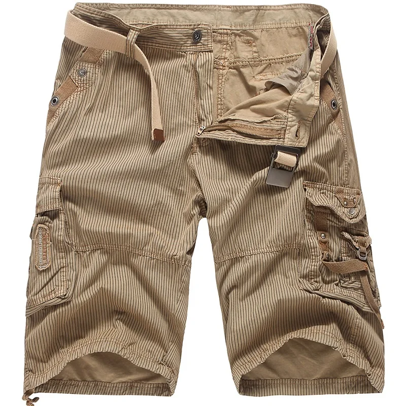 Tooling Striped Men's Shorts Cool Summer Warm Cotton Casual Brand Clothing Loose Work Cargo Shorts Plus Size 29-38;YA313
Tooling Striped Men's Shorts Cool Summer Warm Cotton Casual Brand Clothing Loose Work Cargo Shorts Plus Size 29-38;YA313