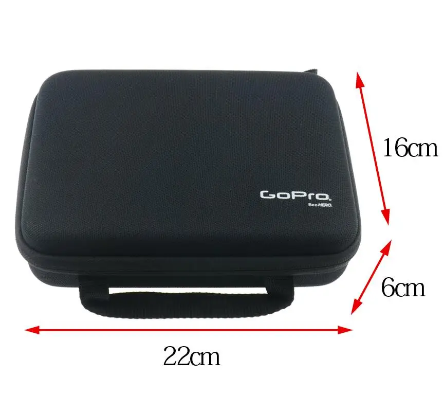 LANBEIKA For Gopro 3 Sizes Nylon Portable Storage Collection Bag Case for GoPro Hero 6 5 4 3+ SJCAM SJ5000 M20 SJ6 SJ7 EKEN