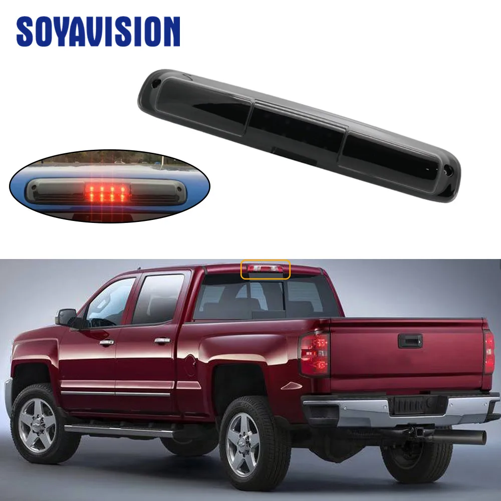 Smoke Clear Lens LED Stop Brake 3rd Third Light Car Styling For Chevrolet Silverado 1500/ 2500/ 3500 1999-2006 Auto Accessories
Smoke Clear Lens LED Stop Brake 3rd Third Light Car Styling For Chevrolet Silverado 1500/ 2500/ 3500 1999-2006 Auto Accessories
