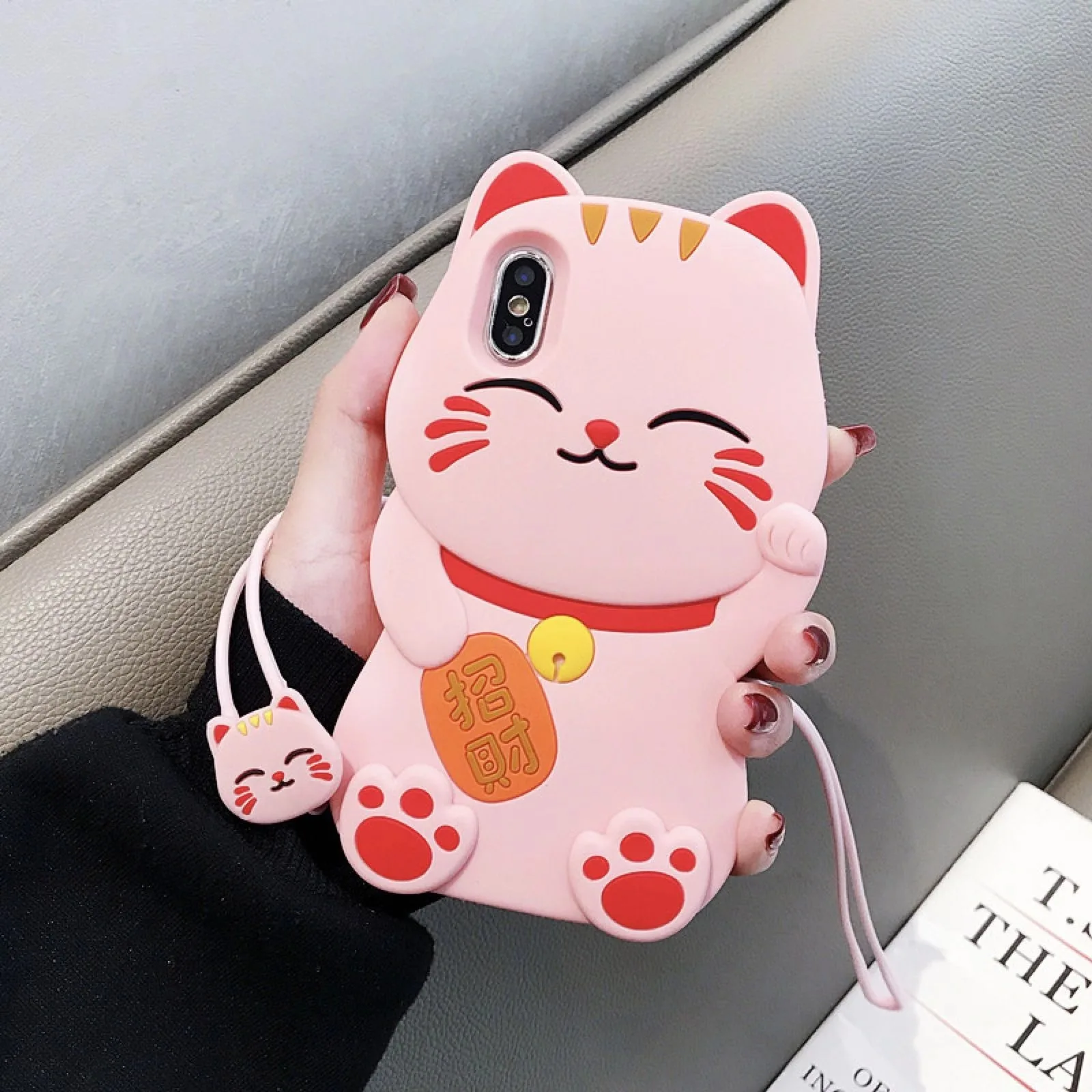 Lucky Cat Cartoon Silicon Cases for iphone 7 8 6 6s Plus X XS Case Silicone 3D Cartoon Cute Soft Shockproof Phone Cover
Lucky Cat Cartoon Silicon Cases for iphone 7 8 6 6s Plus X XS Case Silicone 3D Cartoon Cute Soft Shockproof Phone Cover