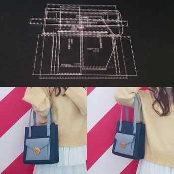 1set DIY Acrylic Leather Template Home Handwork Leathercraft Sewing Pattern Tools Accessory Shoulder Bag 230x240x90mm
1set DIY Acrylic Leather Template Home Handwork Leathercraft Sewing Pattern Tools Accessory Shoulder Bag 230x240x90mm