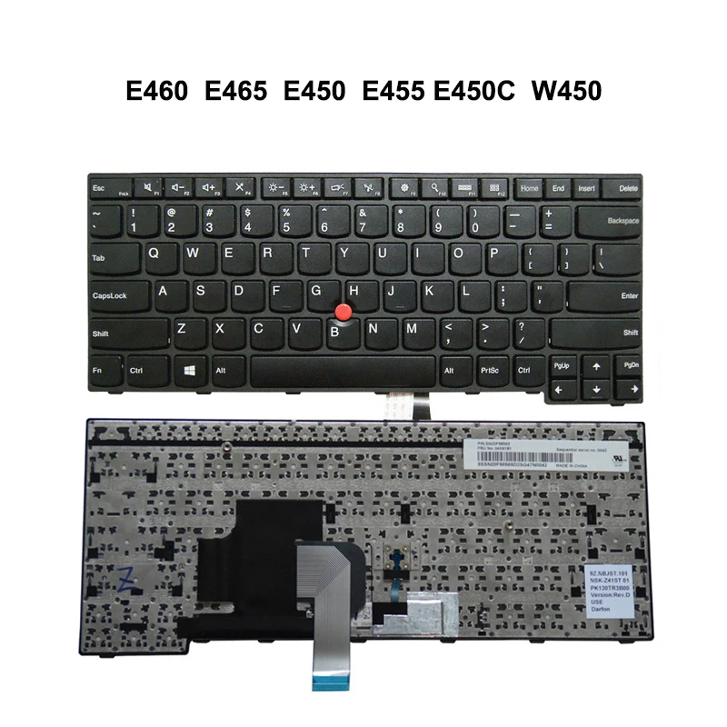 Laptop keyboard for Lenovo E460 E465 E450 E455 E450C W450 brand new Laptop keyboard for Lenovo E460 E465 E450 E455 E450C W450 brand new