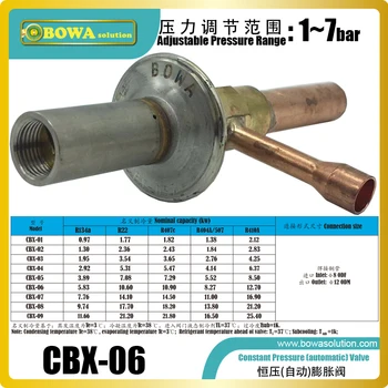Automatic expansion valve is fixed orifice, wide adjustable evaporating pressure range setting, replace throttling capilliary
Automatic expansion valve is fixed orifice, wide adjustable evaporating pressure range setting, replace throttling capilliary