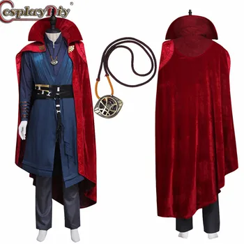 Cosplaydiy Doctor Strange Stephen Vincent Strange Cosplay Men Costume Outfit With Necklace Halloween Party Carnival Custom Made
Cosplaydiy Doctor Strange Stephen Vincent Strange Cosplay Men Costume Outfit With Necklace Halloween Party Carnival Custom Made