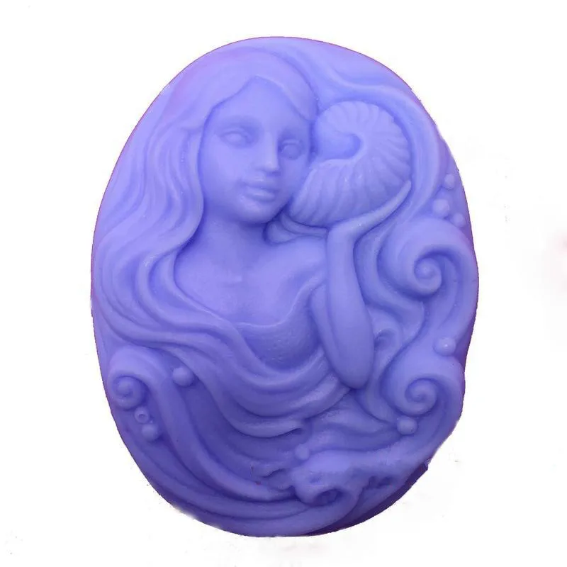 Food Grade Silicone Soap Making Mold Oval Girl Carved Flower Pattern Hand Made Soap Silicone Mold
Food Grade Silicone Soap Making Mold Oval Girl Carved Flower Pattern Hand Made Soap Silicone Mold