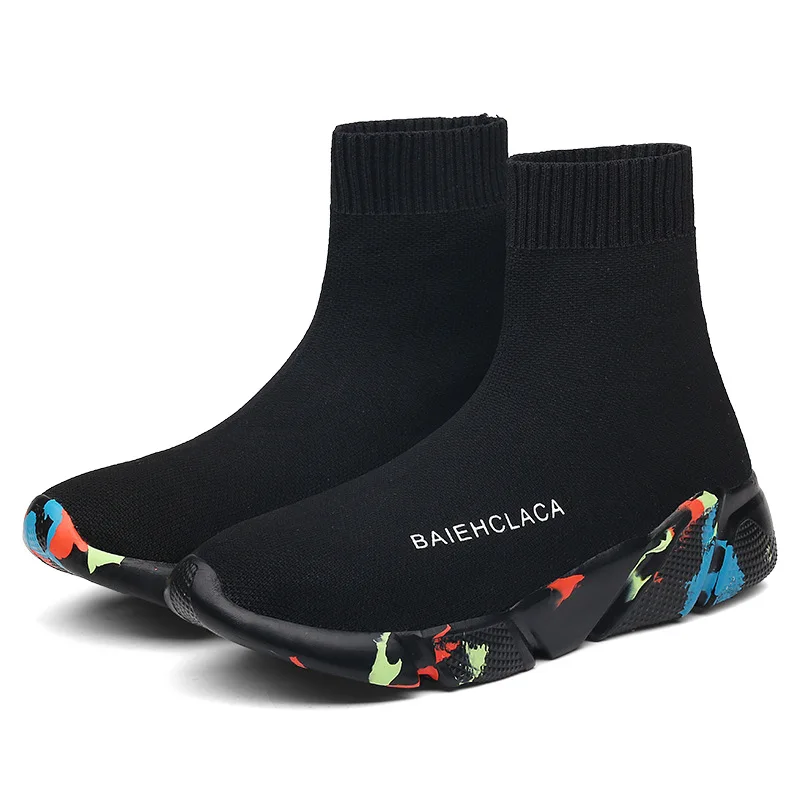 High Top Socks Sneakers Men Knit Upper Breathable Casual Lovers Shoes Men Trainer Tenis Masculino Adulto Zapatos Plus Size 35-46
High Top Socks Sneakers Men Knit Upper Breathable Casual Lovers Shoes Men Trainer Tenis Masculino Adulto Zapatos Plus Size 35-46